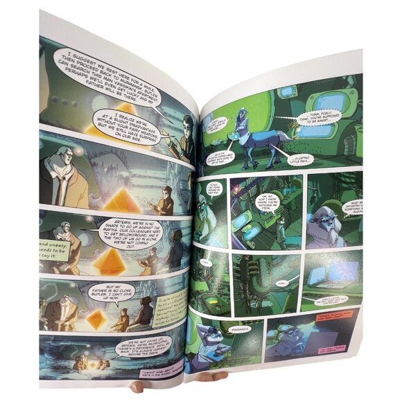 Artemis Fowl The Arctic Incident Graphic Novel First ED Eoin Colfer Donkin HC - Picture 10 of 10